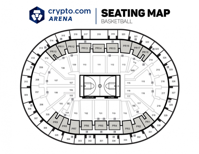 Crypto arena seating chart