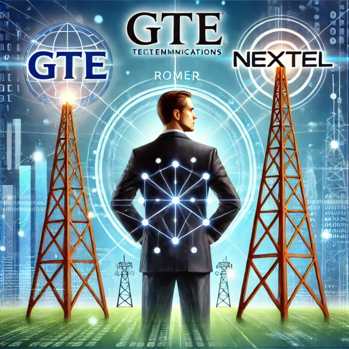 Did Romer CEO of GTE Own Nextel